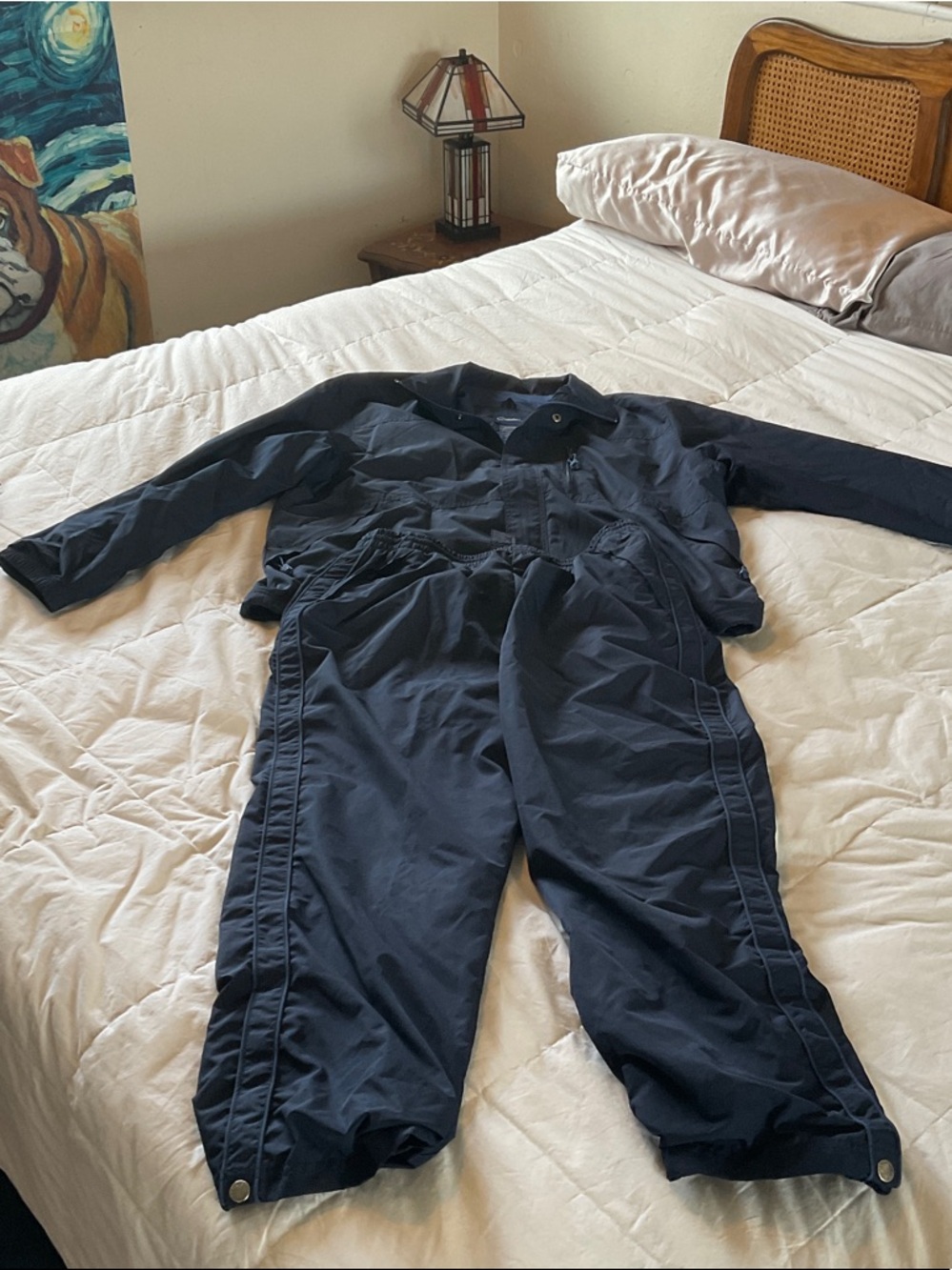 Catalina Navy Blue Lightweight Rain Jacket